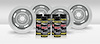 K89326 Wheel Paint Argent Silver/Green OER "Factory Wheel Coating" Rally Case Of 6-16 Oz Cans - image 1