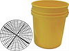 Grit Guard 5 Gallon Yellow Bucket With Grit Guard - image 1