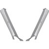 K904 Inner Pillar Post Moldings-1967 Camaro, Firebird; Convertible; Chrome; Pair - image 2
