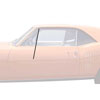 Quarter Window Vertical Weatherstrips 1967 Camaro/Firebird - image 2