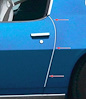 K9345 Door Edge Guard Moldings; 1970-81 Camaro/ Firebird - image 1