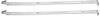 Gas Tank Mounting Straps 1962-67 Nova/Chevy II - image 1
