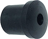 Rear Leaf Spring Shackle Bushing 1962-69 Nova/Chevy II - image 1