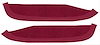 1964 Impala Super Sport Red Loop Door Panel Carpet - image 1