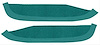 1964 Impala Super Sport Aqua Loop Door Panel Carpet - image 1