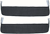 1964 Impala Except Super Sport Black Loop Door Panel Carpet - image 1