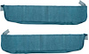 KP64803 1964 Impala (Except Super Sport) Light Blue; Loop Door Panel Carpet; - image 1