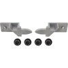 KW960 1968-69 Camaro, Firebird; Door Glass Rear Stops; Pair - image 3