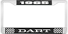 1965 Dart License Plate Frame - Black - image 1