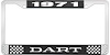 1971 Dart License Plate Frame - Black - image 1