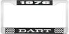 1976 Dart License Plate Frame - Black - image 1