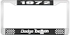 1972 Dodge Demon License Plate Frame - Black - image 1