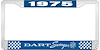 1975 Dart Swinger License Plate Frame - Blue - image 1