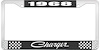 1968 Charger License Plate Frame - Black - image 1