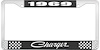 1969 Charger License Plate Frame - Black - image 1