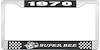 1970 Super Bee License Plate Frame - Black - image 1