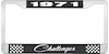 1971 Challenger License Plate Frame - Black - image 1