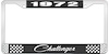 1972 Challenger License Plate Frame - Black - image 1