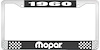 1960 Mopar License Plate Frame - Black - image 1