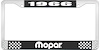 1966 Mopar License Plate Frame - Black - image 1