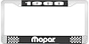 1968 Mopar License Plate Frame - Black - image 1
