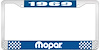 1969 Mopar License Plate Frame - Blue - image 1