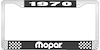 1970 Mopar License Plate Frame - Black - image 1