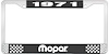 1971 Mopar License Plate Frame - Black - image 1