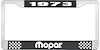1973 Mopar License Plate Frame - Black - image 1