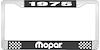 1975 Mopar License Plate Frame - Black - image 1