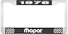 1976 Mopar License Plate Frame - Black - image 1