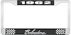 1962 Belvedere License Plate Frame - Black - image 1