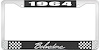 1964 Belvedere License Plate Frame - Black - image 1