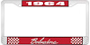 1964 Belvedere License Plate Frame - Red - image 1