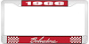 1966 Belvedere License Plate Frame - Red - image 1