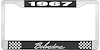 1967 Belvedere License Plate Frame - Black - image 1