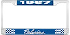 1967 Belvedere License Plate Frame - Blue - image 1