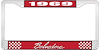 1969 Belvedere License Plate Frame - Red - image 1