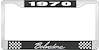 1970 Belvedere License Plate Frame - Black - image 1