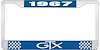 1967 GTX License Plate Frame - Blue - image 1