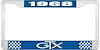 1968 GTX License Plate Frame - Blue - image 1