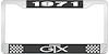 1971 GTX License Plate Frame - Black - image 1