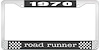 1970 Road Runner License Plate Frame - Black - image 1