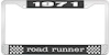 1971 Road Runner License Plate Frame - Black - image 1