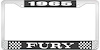 1965 Fury License Plate Frame - Black - image 1