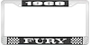 1968 Fury License Plate Frame - Black - image 1