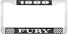 1969 Fury License Plate Frame - Black - image 1