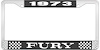 1973 Fury License Plate Frame - Black - image 1