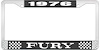 1976 Fury License Plate Frame - Black - image 1