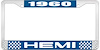 1960 Hemi License Plate Frame - image 1